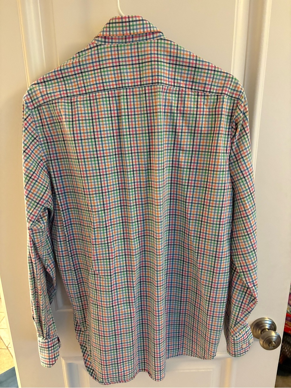 TailorByrd Collection Multicolor Plaid Button-Down Shirt - Picture 12 of 16